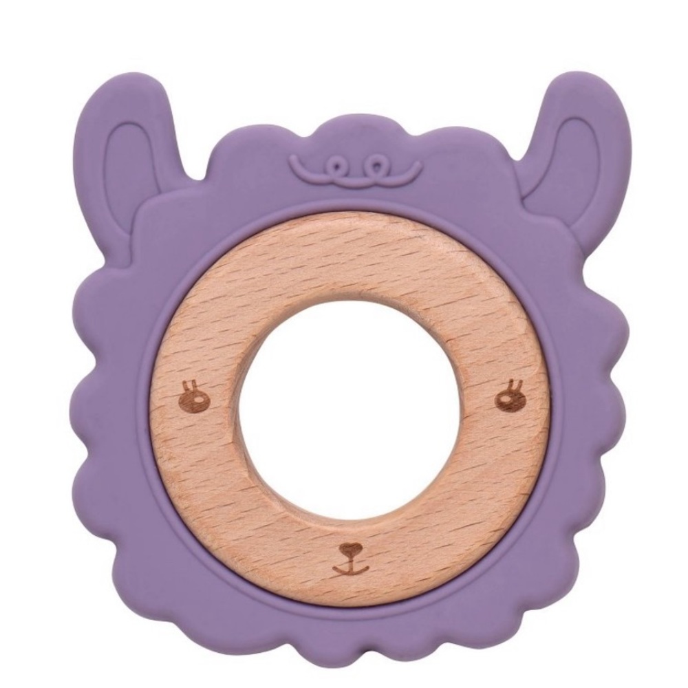 Magic years Llama silicone and wood teether